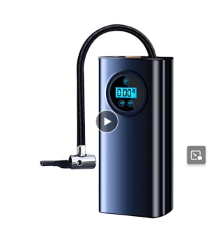 Compresor de aire eléctrico recargable de alta precisión pantalla LCD por 16,69€