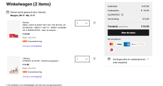 22% korting op verzorgingsproducten incl. Rituals bij Zalando