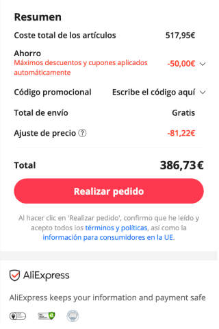 Blackview BL9000 Pro 12GB 512GB por 386,73€