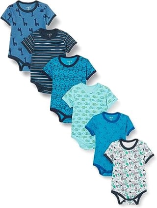 Capture Care Baby clothes short-sleeve bodysuits from Amazon for £5.20