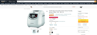 Panificadora Automática da Mondial, modelo Master Bread Branco - R$ 532,90