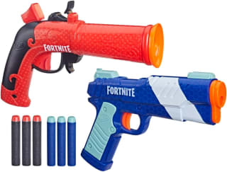 NERF Fortnite Dual Pack met 2 Fortnite-blasters en 6 Nerf Elite-darts voor €15,19 met Amazon Prime