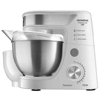 Batedeira Planetária da Mondial, modelo Premium Inox - R$ 429,25