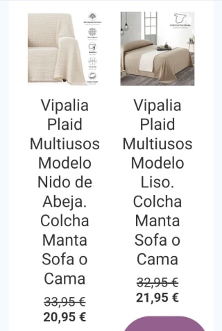 -10% de Descuento en Colchas desde Eiffel Textile.