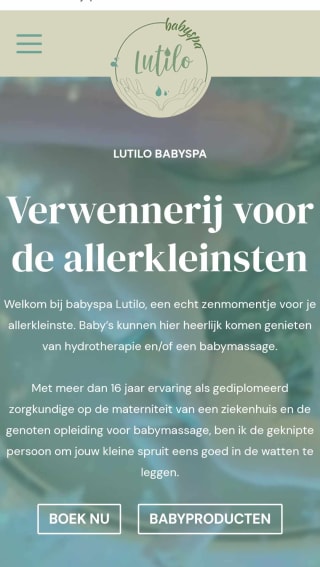 Moederdag actie babyspa Lutilo Dessel . Bij boeking 14 aug tem 20 aug gratis dessert bordje of nachoschotel. Lekker!