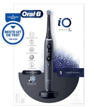 Oral-B iO 7W Zwart Elektrische Tandenborstel voor €135 bij de Etos