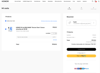 HONOR 90 Lite 5G 6,7" IPS 90Hz MediaTek Dimensity 6020 8GB 256GB por