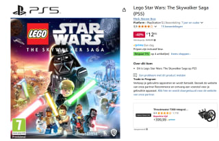 LEGO Star Wars: The Skywalker Saga voor €12,95 bij Amazon