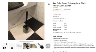 Ikea Toilet Brush for £1 at Amazon