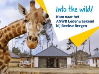 ANWB Ledenweekend op de camping bij Lake Resort Beekse Bergen van 12 t/m 15 mei