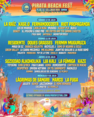 50% Descuento Festival Pirata Beach