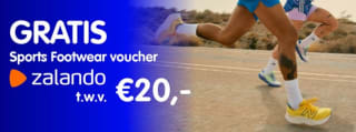 Gratis Sports Footwear voucher t.w.v. €20 bij omzetten VVV bon naar Zalando code