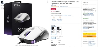 Mouse EVGA Gaming X20 Wireless $498 | Descuento Amazon