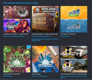 Humble Bundle House Flipper & Friends bundel vanaf €4,78