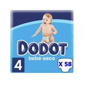 Pañales Dodot Bebé-Seco Talla 4 Dodot a tan solo 11,36€