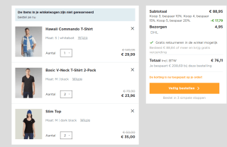 Tot 20% extra stapelkorting bij G-Star