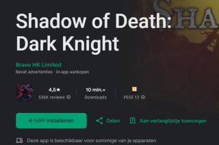 Shadow of Death: Dark Knight voor Android gratis