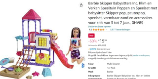 Barbie Skipper Babysitter De Speeltuin voor €15,99 bij Amazon.nl