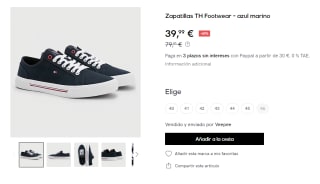 Zapatillas Tommy Hilfiger por 39,99€