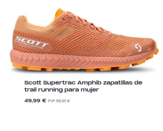 Zapatillas de trail running para mujer Scott Supertrac Amphib por 49.99€