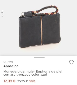 Recopilación de Monederos y Tarjeteros para nosotras desde el Corte Inglés.