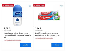 Mini-Reco Segunda Unidad al -70% en Perfumería Carrefour.