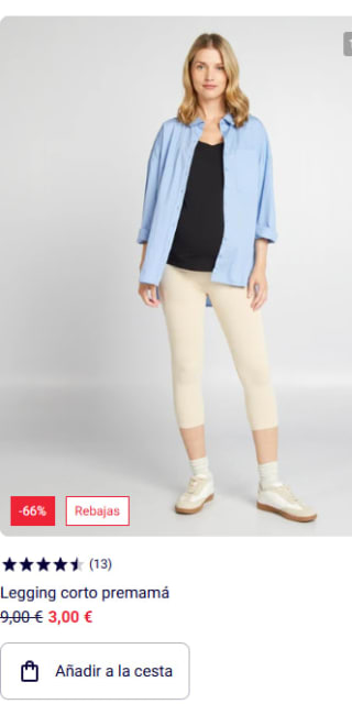 Recopilación desde Kiabi Ropa a partir de 1€ y todo por menos de 15€