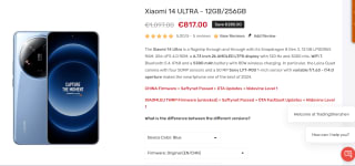 Xiaomi 14 ULTRA - 12GB/256GB in diverse kleuren voor €817 bij Tradingshenzhen