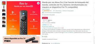 Recopilación Fires TV a precio muy buenos en amazon
