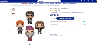 Funko Pop! Pack 4 Figuras De Vinilo Harry Potter Edición Especial por solo 29,99€