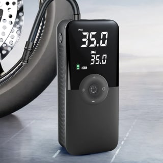Inflador de neumáticos de coche, bicicleta de 12V por tan solo 3,04€