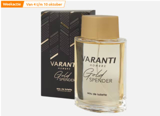Varanti Hombre Gold Spender - Edt - 100 ml voor €1,59 bij de Action