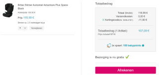BRITAX RÖMER Autostoel Adventure Plus voor €107,09 dmv code bij Pinkorblue