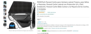 Parasol Coche Ventana Lateral Trasera por 7,99€