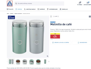 Molinillo de café AMBIANO a tan solo 12,99€