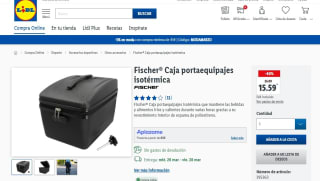 Caja portaequipajes isotérmica Fischer por 15,59€