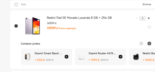 Tablet Xiaomi Redmi Pad SE, 256 GB por 139,99€ y estudiantes por 127,49€