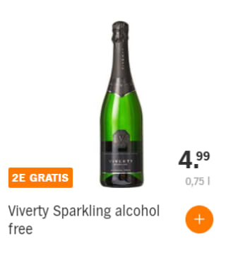 1+1 gratis op alcoholvrije wijn bij AH