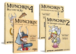 Spellenbundel: Munchkin & Uitbreidingen (NL) voor €29,95 bij iBOOD