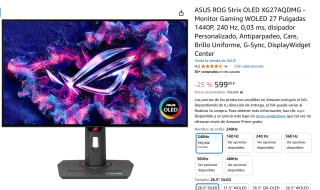 ASUS ROG Strix OLED XG27AQDMG computer monitor voor €599 bij Amazon