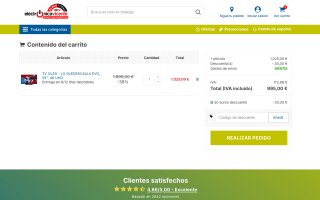 LG OLED55C44LA EVO 55" 4K UHD por solo 995€