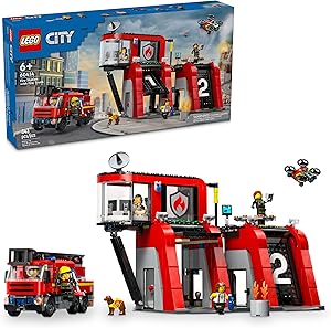 LEGO City Estación de Bomberos por $977 | Amazon