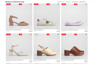 Rebajas de primavera/verano con descuentos de hasta -50%