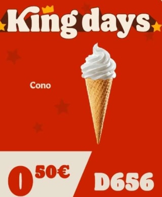 Burger King Cono por 0,50€