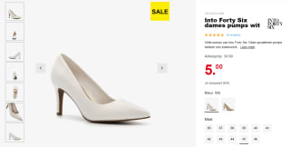 Tot 83% korting in de sale bij Scapino