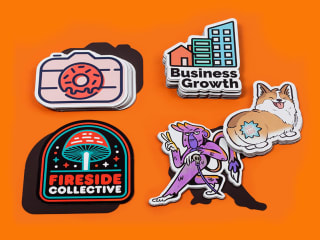 50 Imanes personalizados de 76 mm × 76 mm por 27€