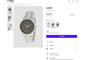Reloj marca Gant modelo Houston por 67€