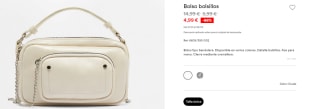 Bolso tipo bandolera con Bolsilllos por 4.99€