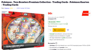 Pokémon - Tera Brawlers Premium Collection - Trading Cards voor €50 bij Bol