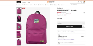 Recopilacion mochilas marca Defacto por 9,90€